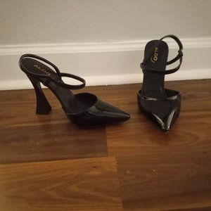 Aldo black pillow walk pointed shoes 7